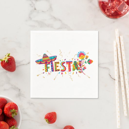 Fiesta - Party Serviette (Beispiel)