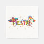 Fiesta - Party Serviette (Vorderseite)