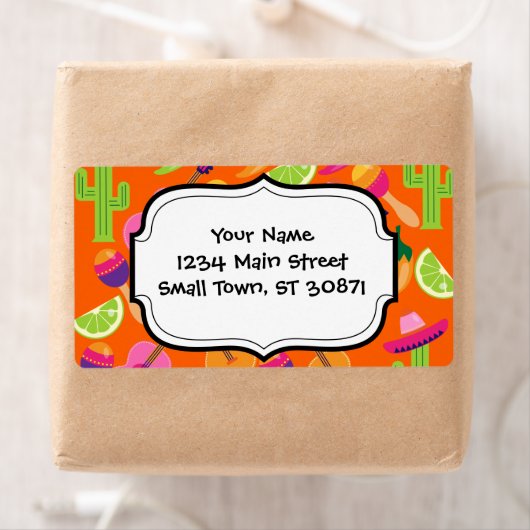 Fiesta Party Sombrero Cactus Limes Paprikaschoten (Insitu)