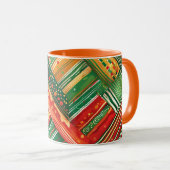 Fiesta-Patchwork-Kaffeetasse Tasse (VorderseiteRechts)