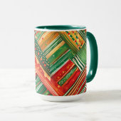 Fiesta-Patchwork-Kaffeetasse Tasse (VorderseiteRechts)