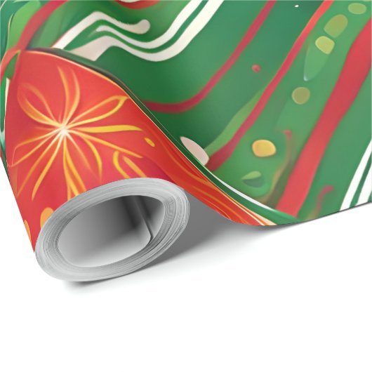 Fiesta-Patchwork-Packpapier Geschenkpapier (Rolleneckpunkt)