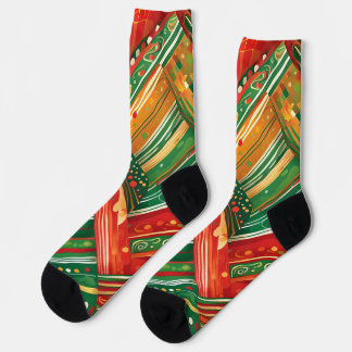 Fiesta-Patchwork-Socken Socken