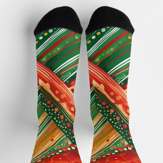Fiesta-Patchwork-Socken Socken (Oben)