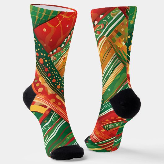 Fiesta-Patchwork-Socken Socken (Gewinkelt)