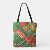 Fiesta-Patchwork-Totbeutel Tasche (Rückseite)