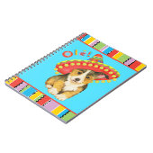 Fiesta Pembroke Welsh Corgi Notebook Notizblock (Linke Seite)
