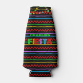 Fiesta Personalisiert Bottle Cosy Flaschenkühler (Vorderseite)