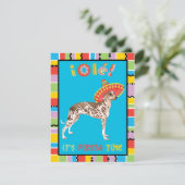 Fiesta Peruvian Inca Orchid Einladung (Stehend Vorderseite)