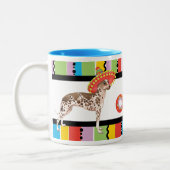 Fiesta Peruvian Inca Orchid Zweifarbige Tasse (Links)