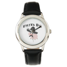 Fiesta Pig Armbanduhr