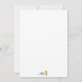 Fiesta Pinata Cinco de Mayo Einladung zum (Rückseite)