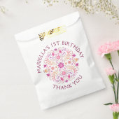 Fiesta Pink Birthday Shower Wedding Geschenktütchen (Versiegelt)