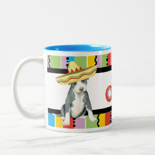 Fiesta Pit Bull Terrier Zweifarbige Tasse