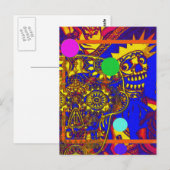 Fiesta Postkarte (Vorne/Hinten)