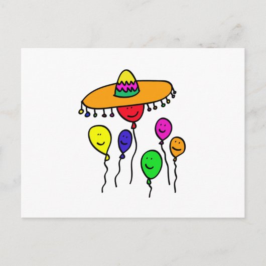 Fiesta Postkarte (Vorderseite)