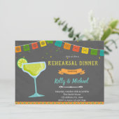 Fiesta Probe Dinner Einladung (Stehend Vorderseite)