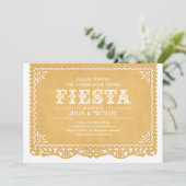 Fiesta-Proben-Abendessen-Einladungen Einladung (Stehend Vorderseite)