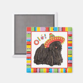 Fiesta Puli Magnet (Vorderseite/Rückseite)