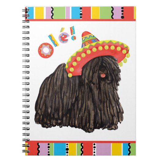Fiesta Puli Notebook Notizblock (Vorderseite)
