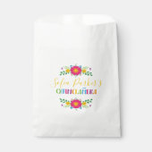 Fiesta Quinceñera, farbenfroh Geschenktütchen (Vorderseite)