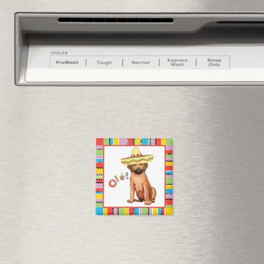 Fiesta Rhodesian Ridgeback Magnet (In Situ (Geschirrspüler))