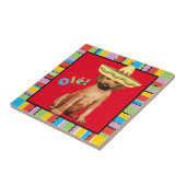 Fiesta Rhodesian Ridgeback Tile Fliese (Seite)