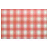 Fiesta-roter u. weißer Gingham-Karo Stoff (Yard (91,4 cm))