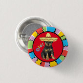 Fiesta Rottweiler Button (Vorne & Hinten)