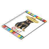 Fiesta Rottweiler Notizblock (Linke Seite)
