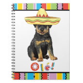 Fiesta Rottweiler Notizblock (Vorderseite)