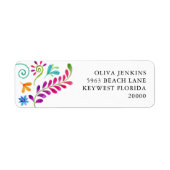 Fiesta-Rücksendeadresse (Vorne)