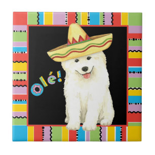 Fiesta Samoyed Keramik Tile Fliese