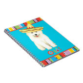 Fiesta Samoyed Notebook Notizblock (Rechte Seite)