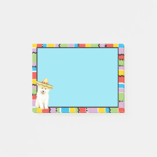 Fiesta Samoyed Post-it Notes Klebezettel