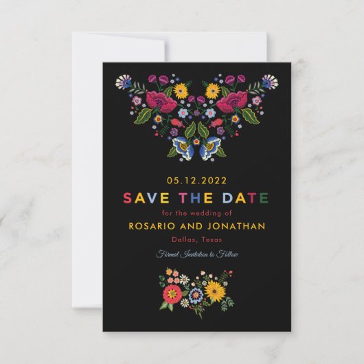 Fiesta Save The Date (Vorderseite)