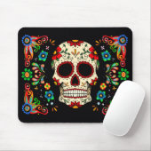 Fiesta-Schädel Mousepad (Mit Mouse)