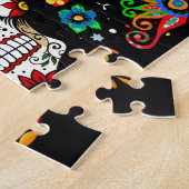 Fiesta-Schädel Puzzle (Seite)