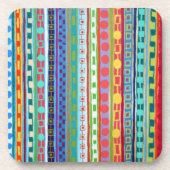 Fiesta Set von 6 Untersetzer (Vorderseite)