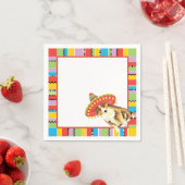 Fiesta Sheltie Serviette (Beispiel)