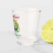 Fiesta Shot Glass Avocado Bachelorette Personalize Schnapsglas (Rechts)