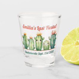 Fiesta Shot Glass Cacti Niedlich Bachelorette Cust Schnapsglas