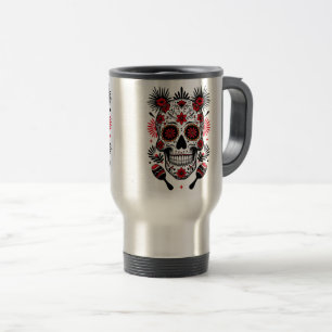 Fiesta Skull Vibes 2 Reisebecher