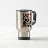 Fiesta Skull Vibes Reisebecher (VorderseiteRechts)
