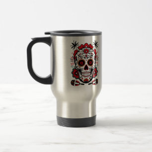 Fiesta Skull Vibes Reisebecher