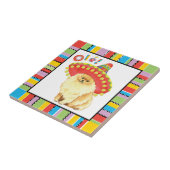 Fiesta Spitz Fliese (Seite)