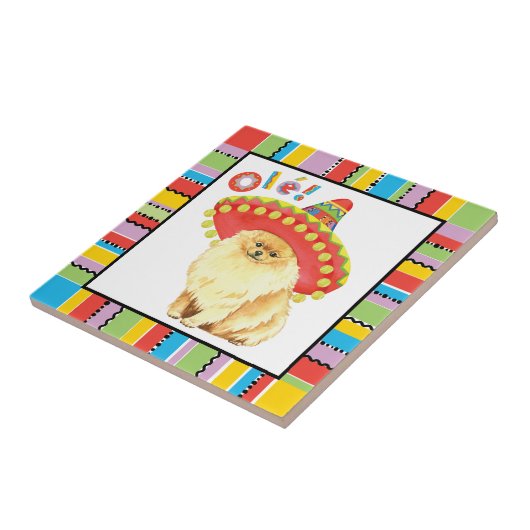 Fiesta Spitz Fliese (Seite)