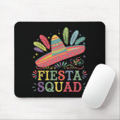 Fiesta Squad Cinco de Mayo Family Matching Mousepad (Mit Mouse)