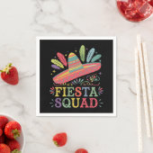 Fiesta Squad Cinco de Mayo Family Matching Serviette (Beispiel)