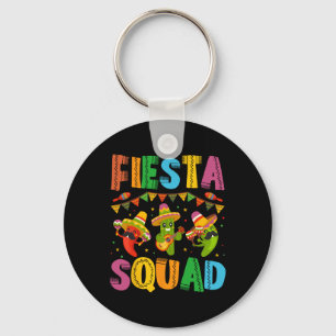 Fiesta Squad Cinco de Mayo für Männer und Kinder Schlüsselanhänger
